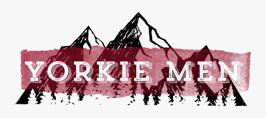 Mountain And Pine Tree Silhouette, Transparent Clipart