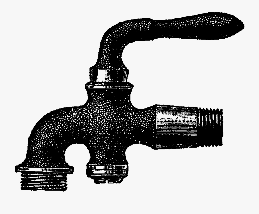 Antique Illustration Image Transfer Digital Download - Tap, Transparent Clipart