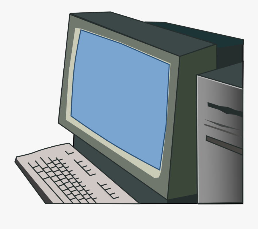 2007 Desktop Computer Clip Art, Transparent Clipart