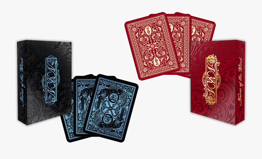 Transparent Card Deck Png - Name Of The Wind Card Deck, Transparent Clipart