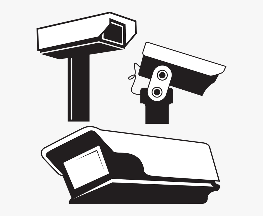 Wireless Security Camera Clip Art - Security Cam Vector Png, Transparent Clipart