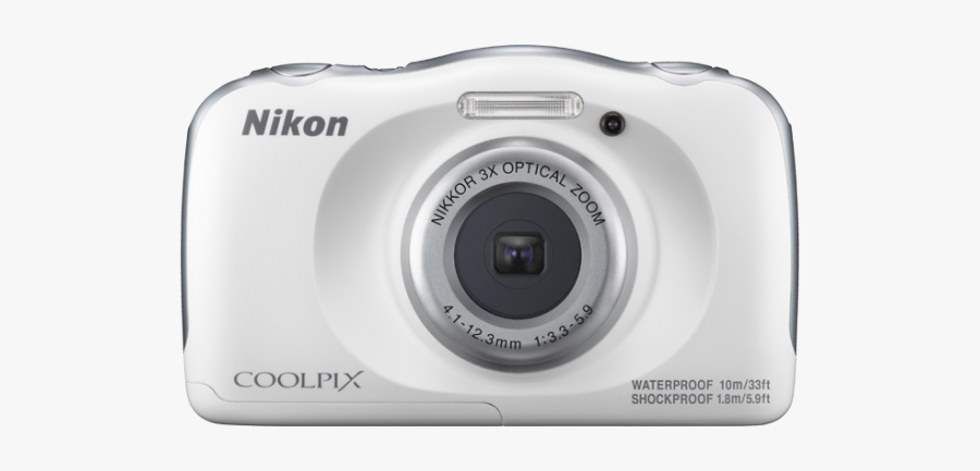 Nikon Coolpix W100 White, Transparent Clipart