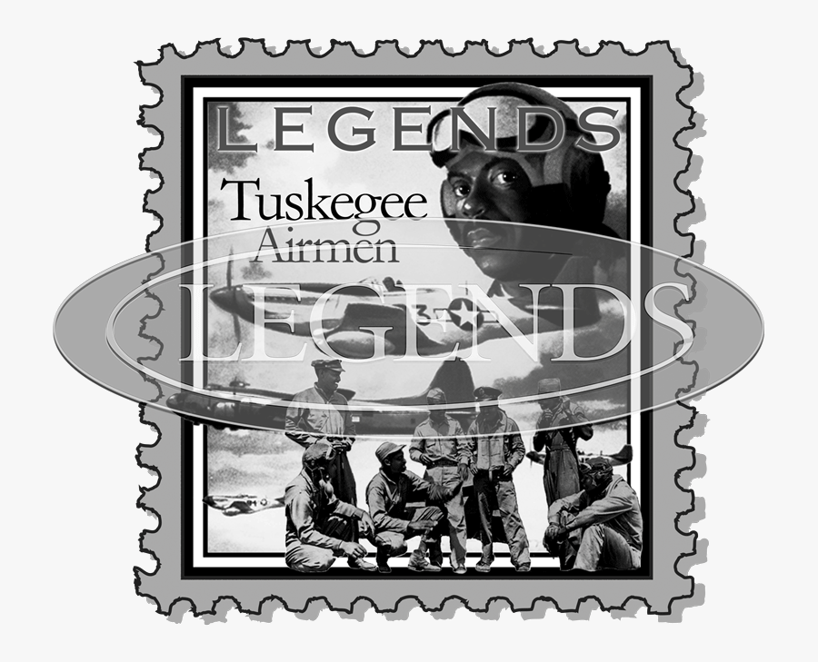 Tuskegee Airmen Stamp - Poster, Transparent Clipart