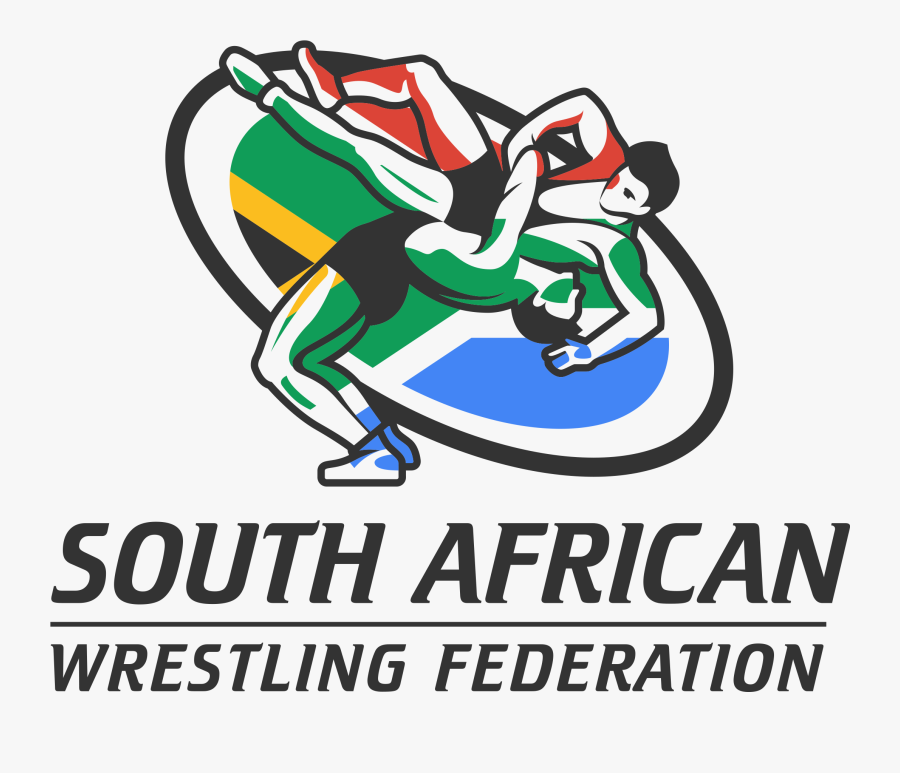 Wrestling South Africa Logo, Transparent Clipart