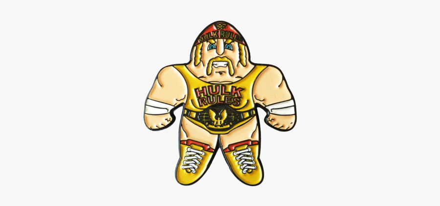 Hulk Hogan Wrestling Buddy Pin, Transparent Clipart