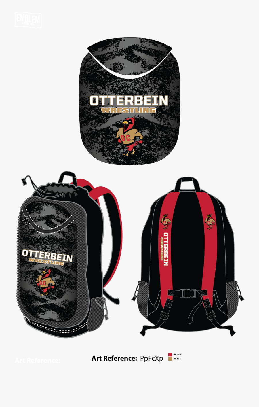 Otterbein Wrestling Gear Bag Laptop Bag , Free Transparent Clipart