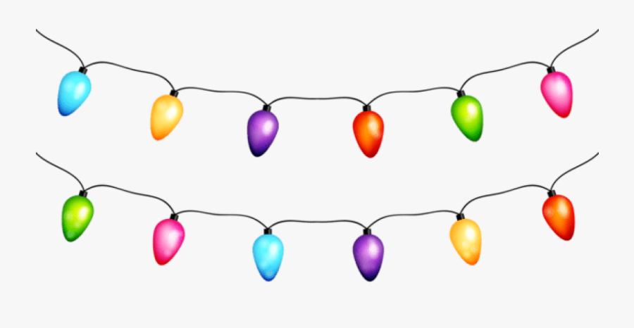 Transparent Christmas Lights Png - Christmas Lights Transparent Background, Transparent Clipart