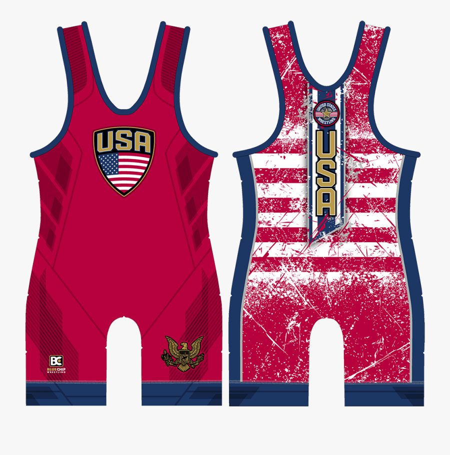 Singlet Design Usa, Transparent Clipart