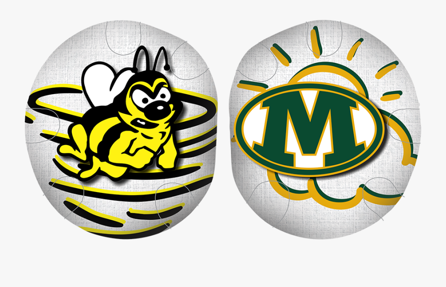 Medina Bees, Transparent Clipart