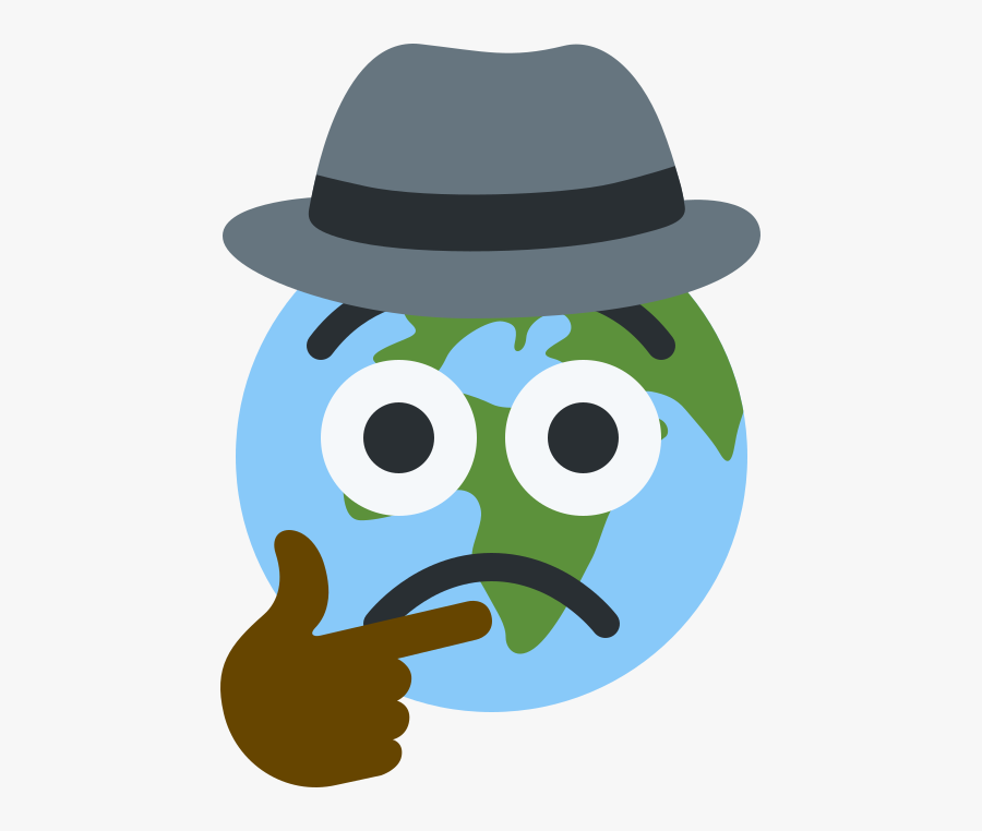 Drawing Earth Frowning, Transparent Clipart