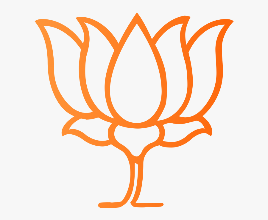 Bjp Logo Png - Bharatiya Janata Party, Transparent Clipart