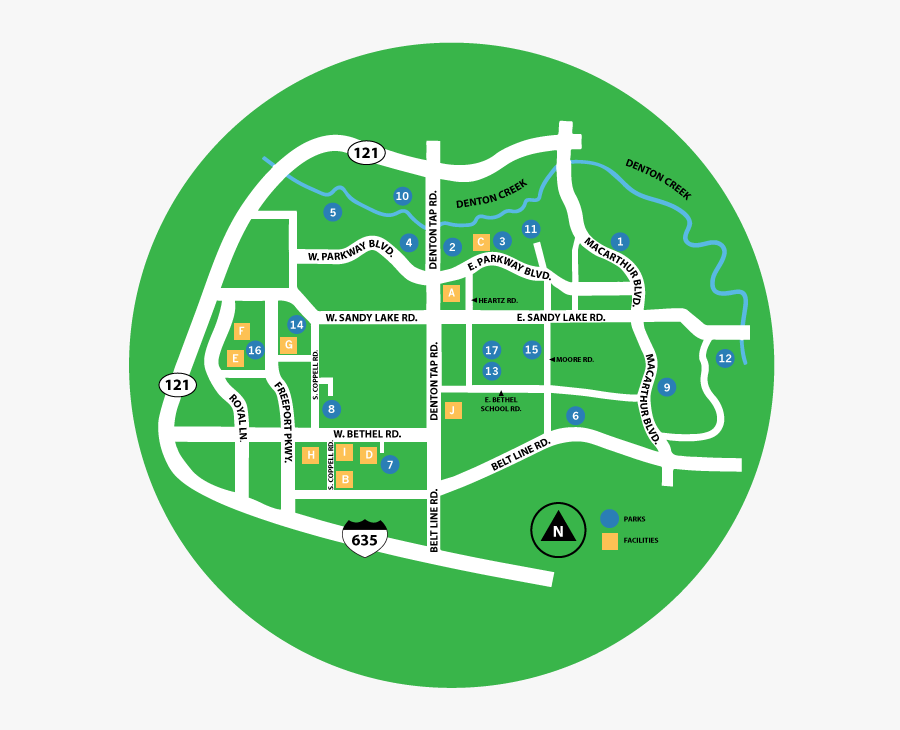 Parks, Pavilions, ＆ Trails - Wagon Wheel Park Coppell, Transparent Clipart