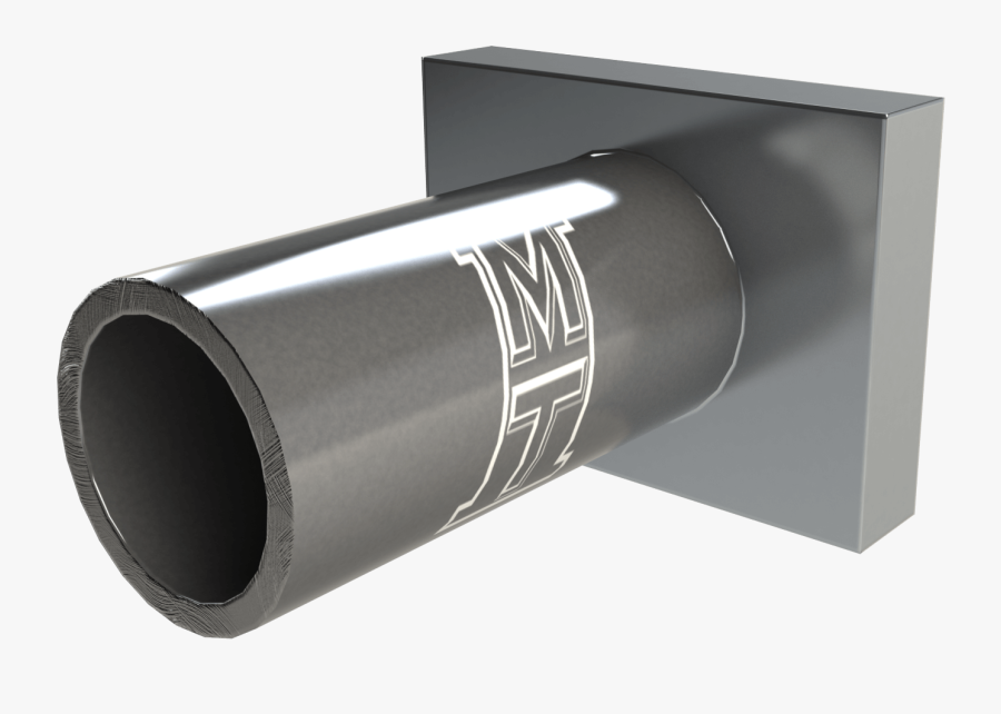Tube To Plate - Box, Transparent Clipart