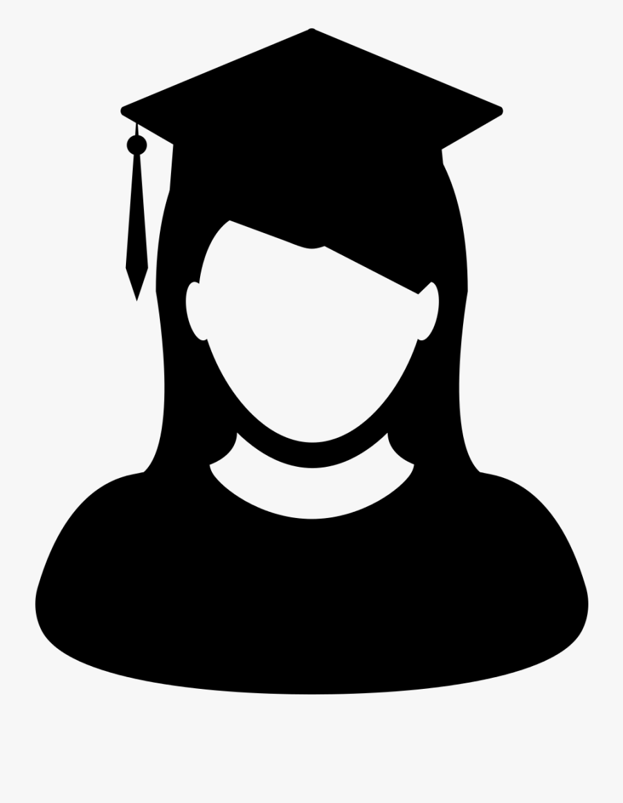 Computer Icons Student Graduate University Academic - Girl Graduate Icon Png, Transparent Clipart