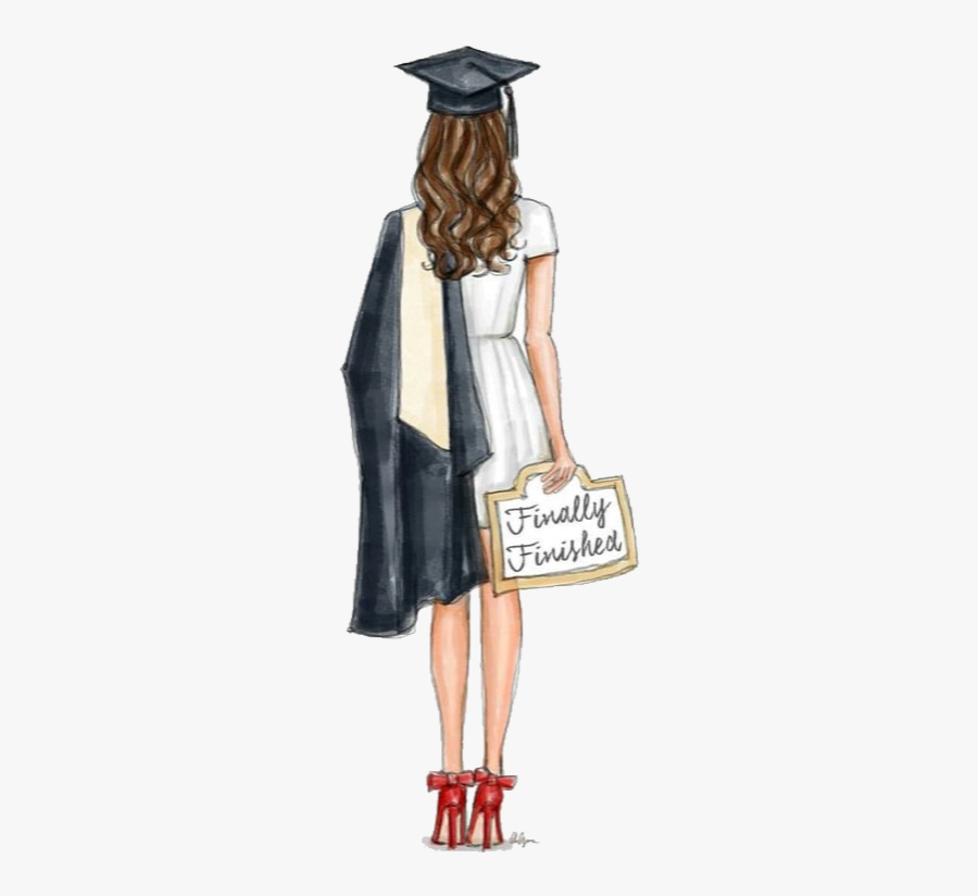 Graduation تخرج Freetoedit Graduation Drawing Free Transparent Clipart Clipartkey