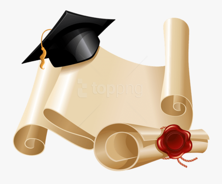 Diploma - Pergaminos De Graduacion En Png, Transparent Clipart