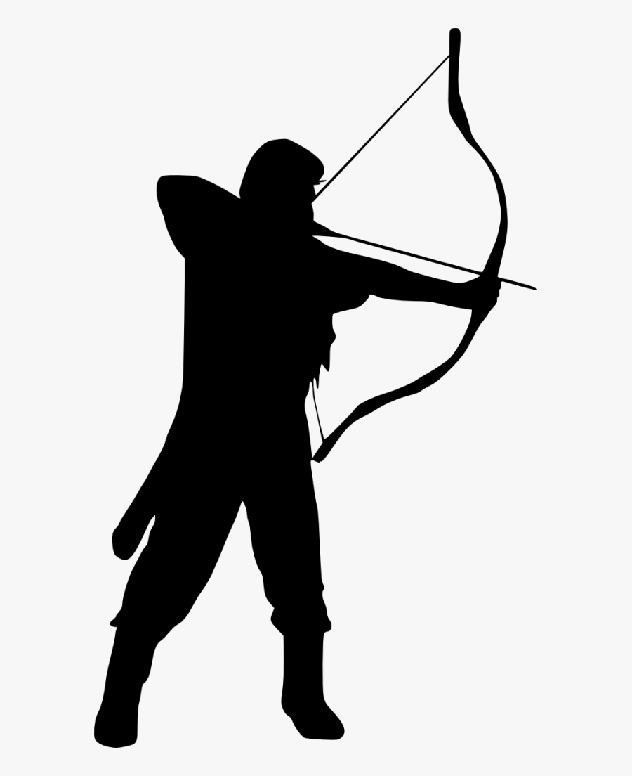 Transparent Girl Archery Clipart - Archer Png, Transparent Clipart