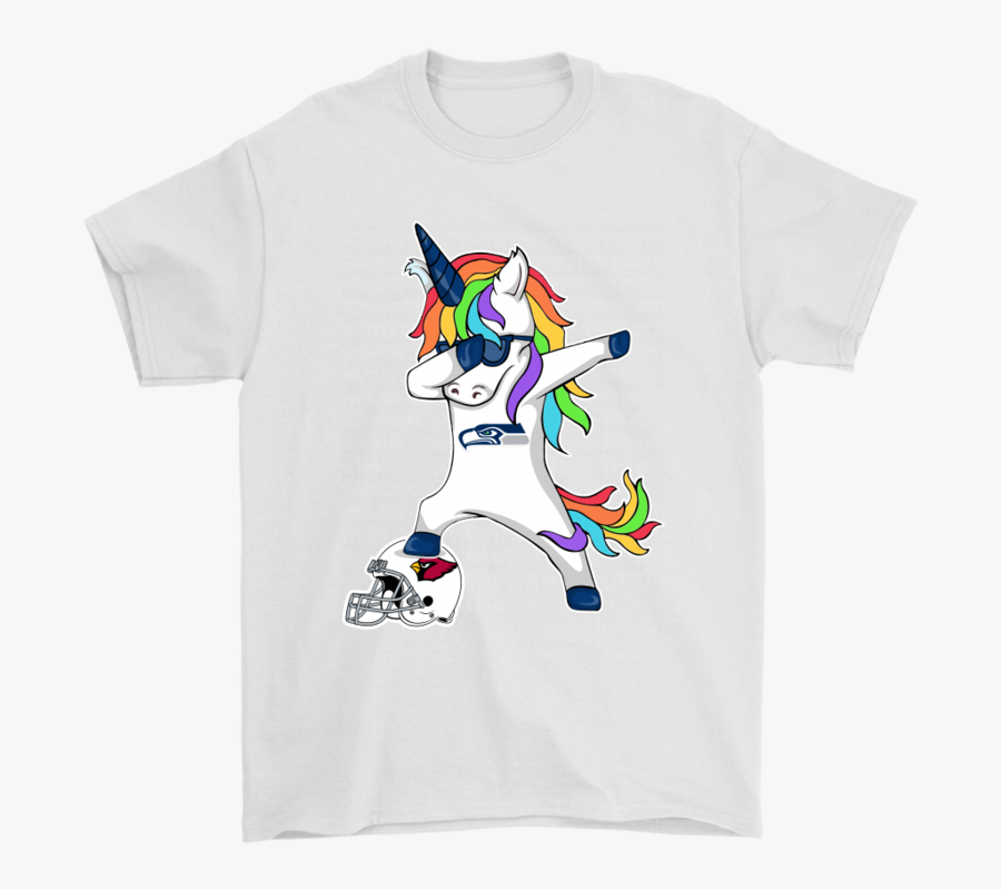 Football Dabbing Unicorn Steps On Helmet Seattle Seahawks - Naruto Running Area 51, Transparent Clipart
