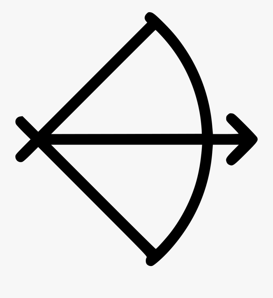 Archery Bow - Luxe Icon, Transparent Clipart