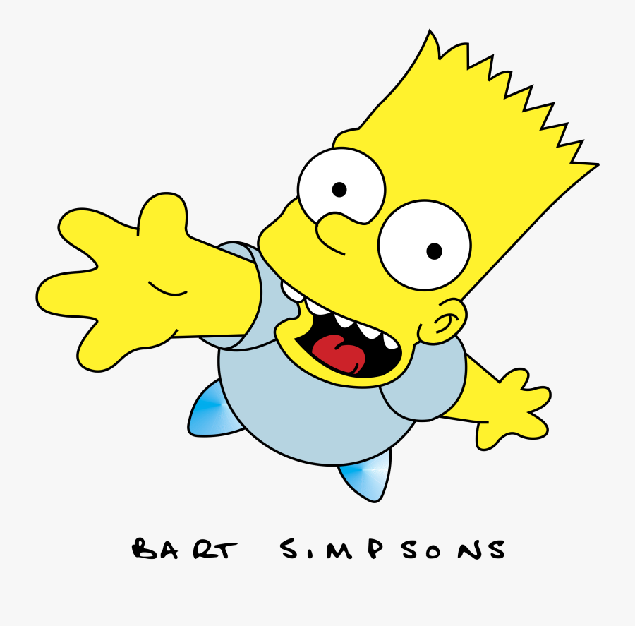 Bart Simpson Logo Png Transparent - Logo De Bart Simpsons, Transparent Clipart