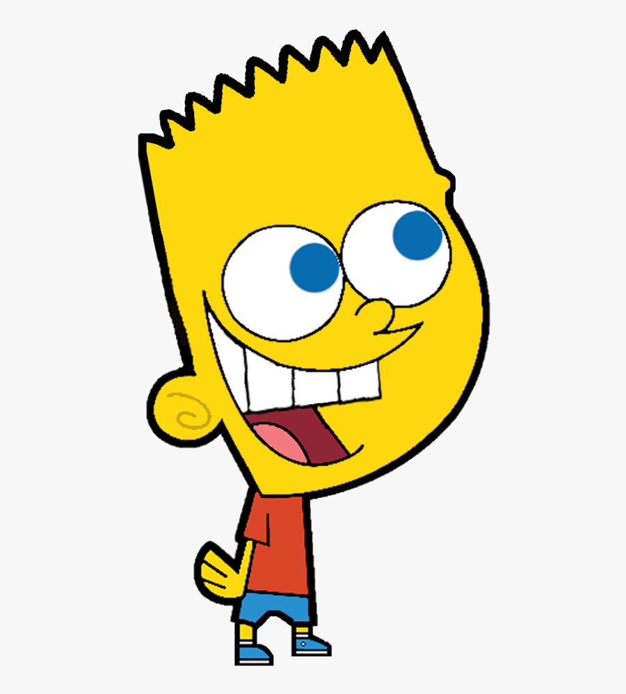 Bart Simpson In Fop Style By Arthony70100 - Cartoons Timmy Turner, Transparent Clipart