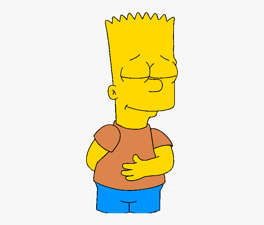 Bart Simpson Png - Bart Simpson Thank You, Transparent Clipart