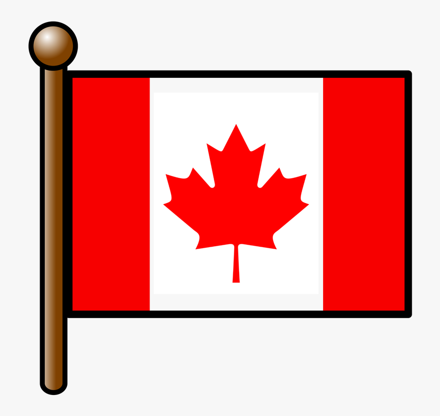 Draw A Canadian Flag, Transparent Clipart