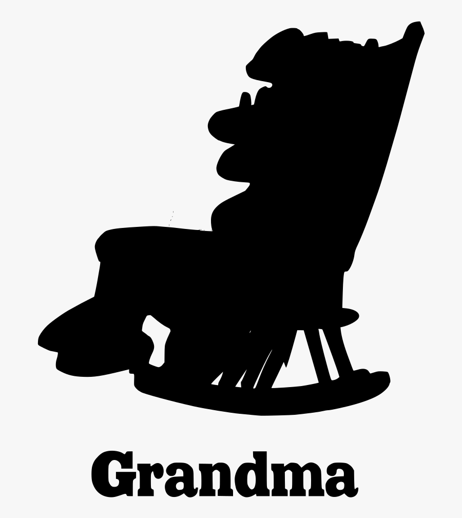 Grandmother Clipart Png , Png Download - Avô Cadeira De Balanço Png, Transparent Clipart