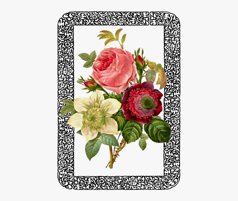 Vintage Rose Bouquet - Bouquet Of Roses High Resolution Free, Transparent Clipart