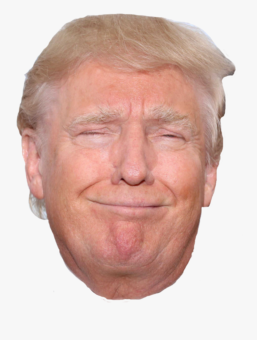 Donald Trump United States Republican Party Face Mask - Trump Face Png, Transparent Clipart