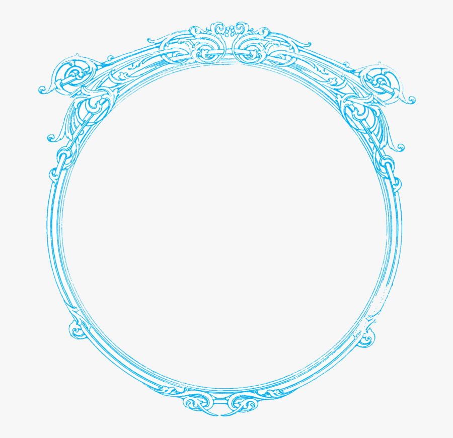 Transparent Round Frame Clipart - Cool Circle Frame Png, Transparent Clipart