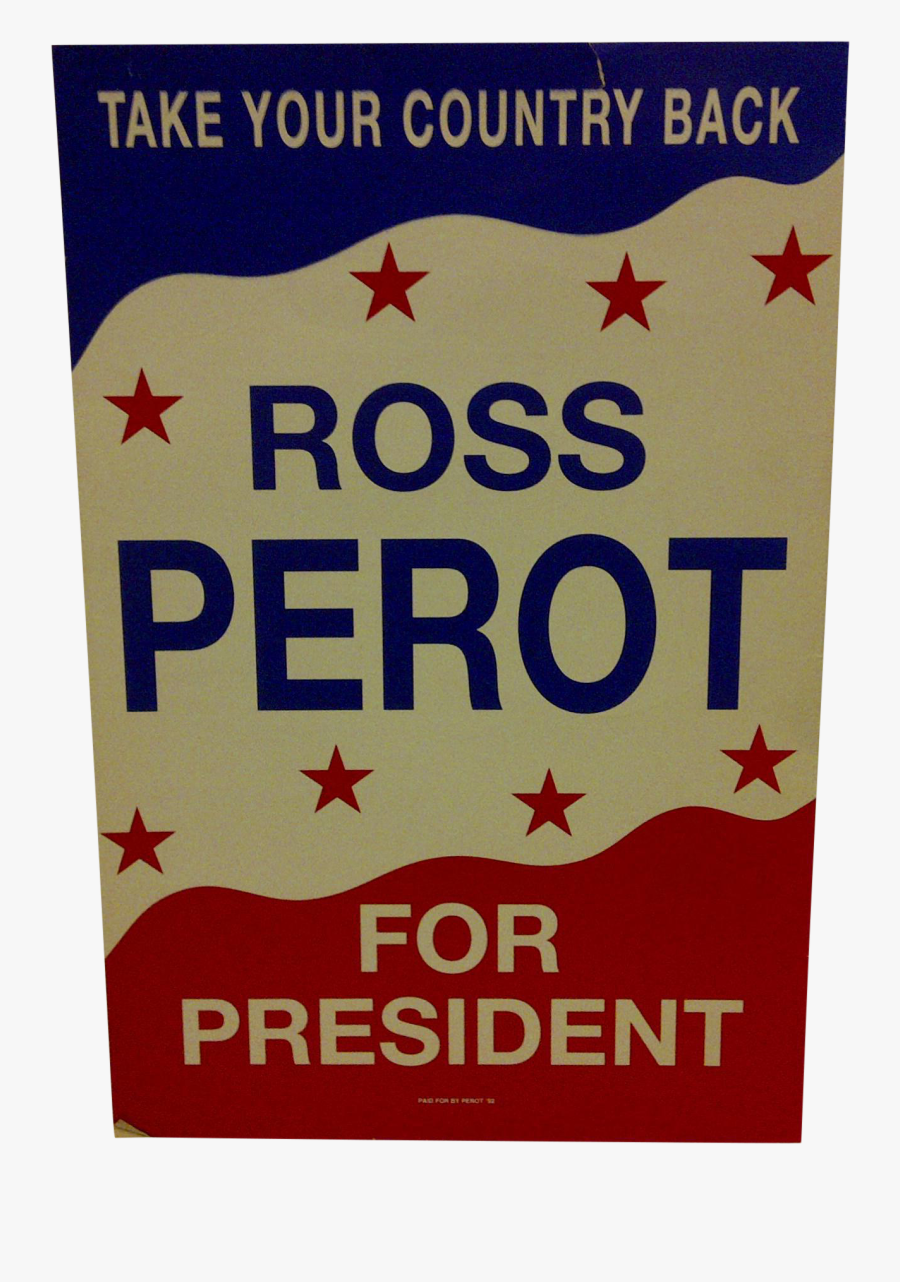 Clip Art Vintage Ross Perot For - Dunnes Stores, Transparent Clipart
