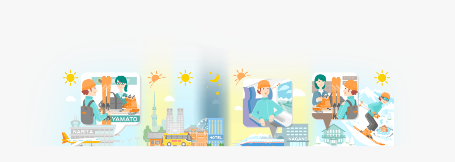 Transparent Pair Of Skis Clipart - Cartoon, Transparent Clipart