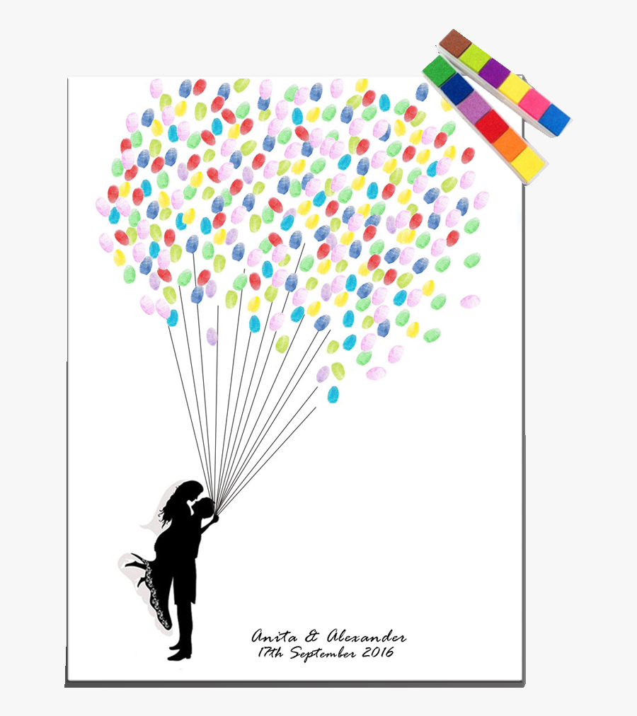 Clip Art Creative Guest Book - Voiture À Empreinte Mariage, Transparent Clipart