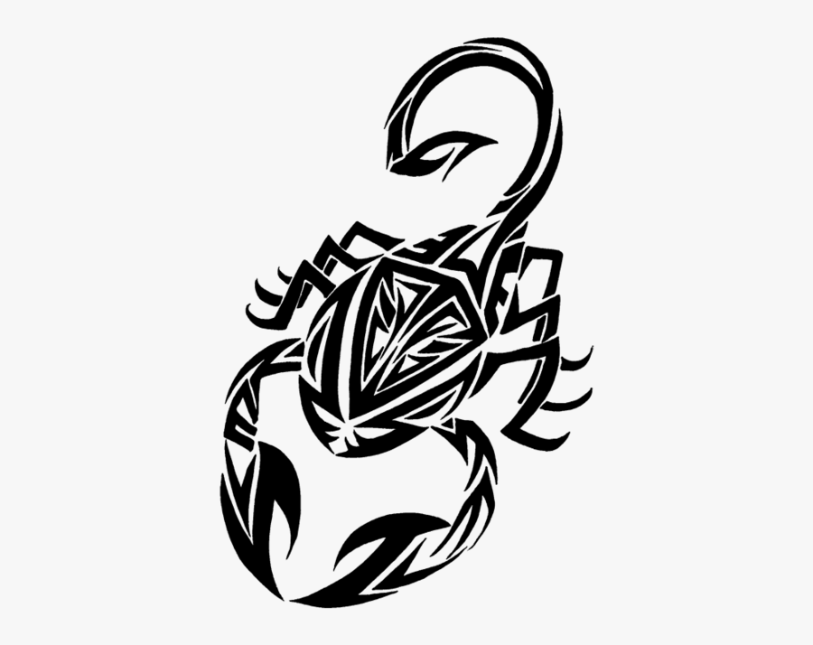 Drawing Scorpions Tattoo - Скорпион Эскиз Пнг, Transparent Clipart