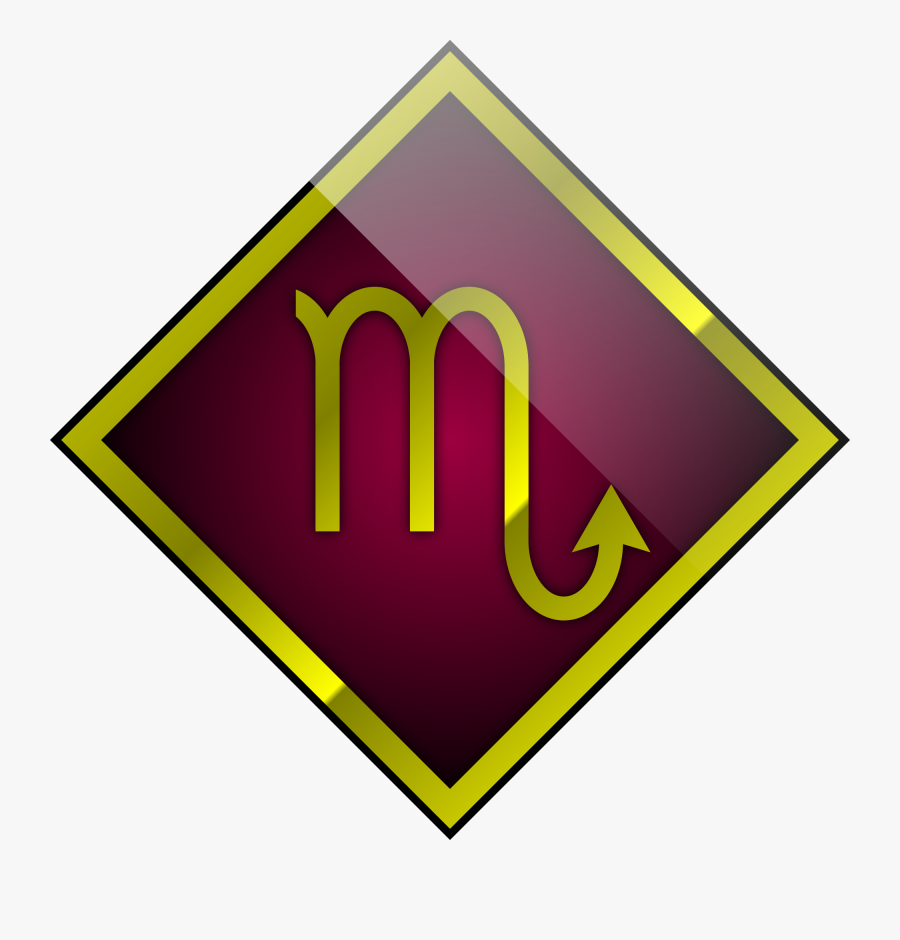 Scorpio Symbol Png Image - Papel De Parede Signo De Escorpião, Transparent Clipart