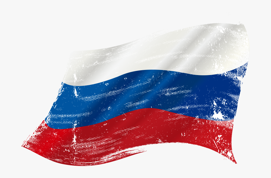 Of Material Drawing Flag Vector Russian The Clipart - Russian Flag Vector Png, Transparent Clipart