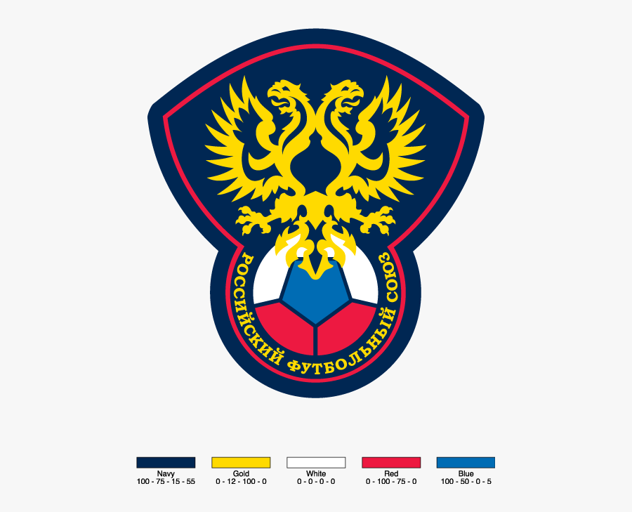 Free Vector Russian Football Union Logo - Russian Football Federation Logo, Transparent Clipart