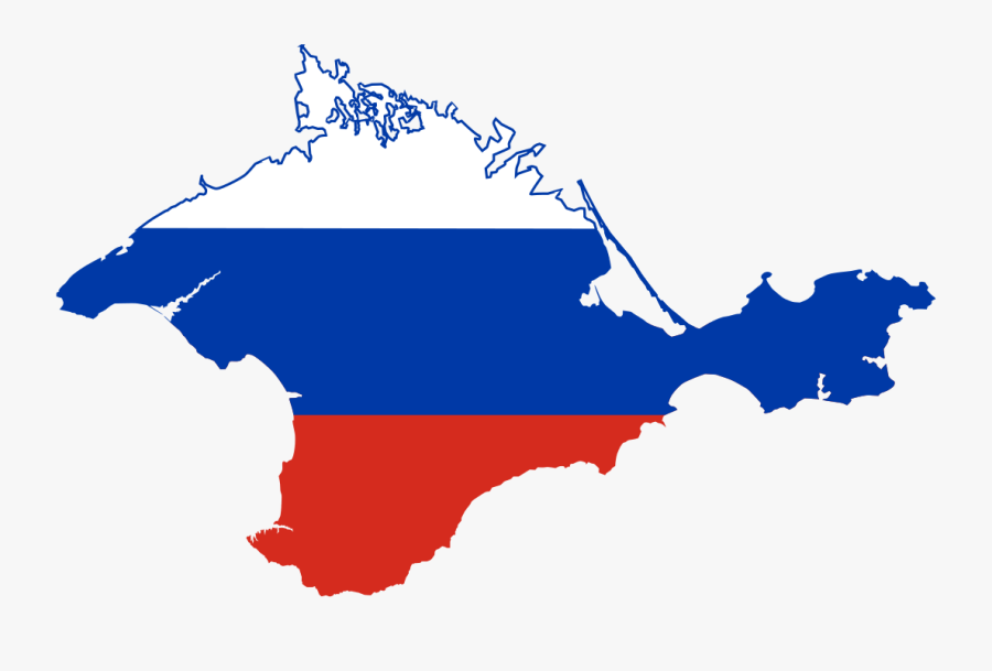 World Map With Flags Luxury File Flag Map Of Crimea - Crimea Russia Flag Map, Transparent Clipart