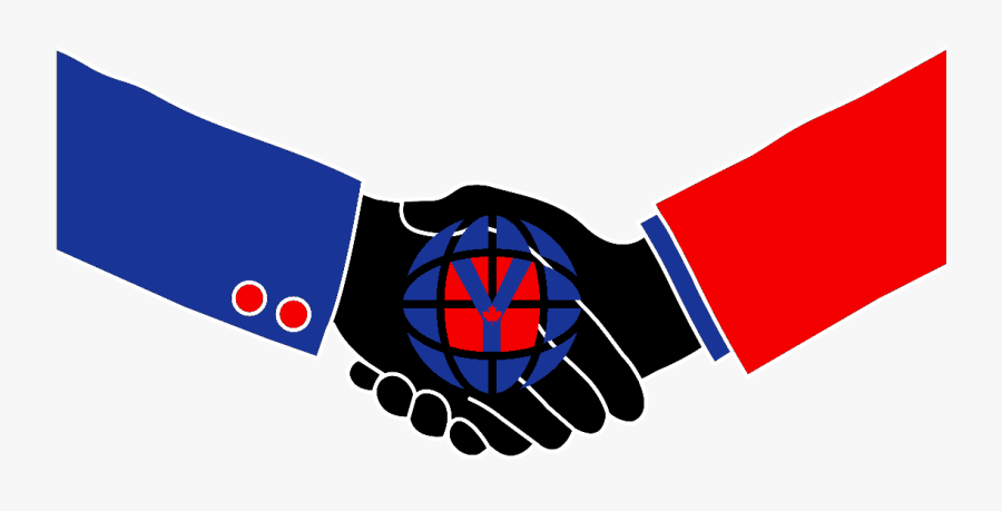 Image Hand Shaking Png - Shake Hands Silhouette Png, Transparent Clipart