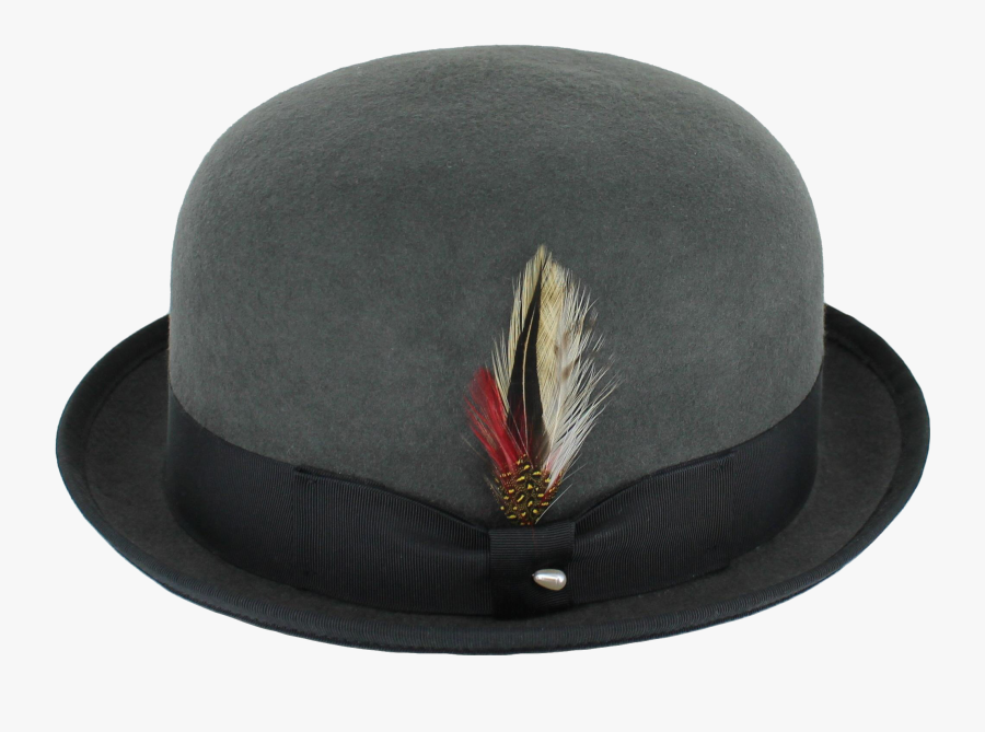 Transparent Bowler Hat Png - Fedora, Transparent Clipart