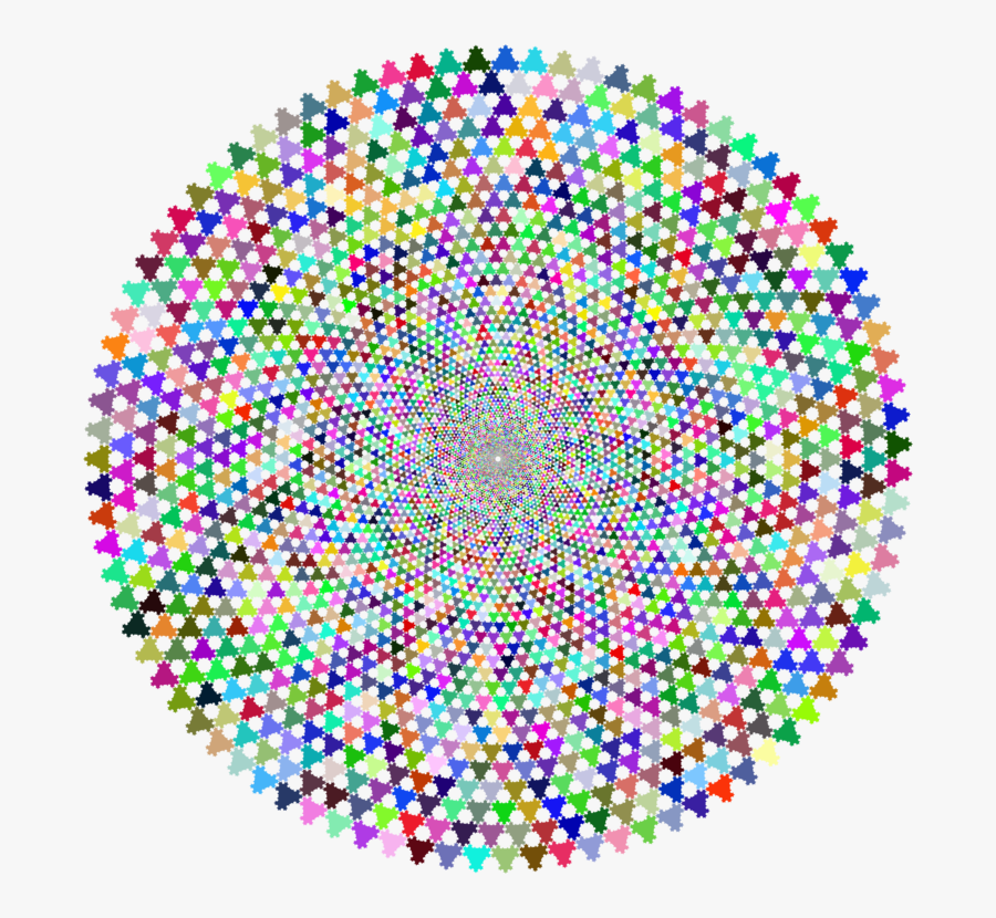 Circle,glitter,line - Hexagon Filled Circle, Transparent Clipart