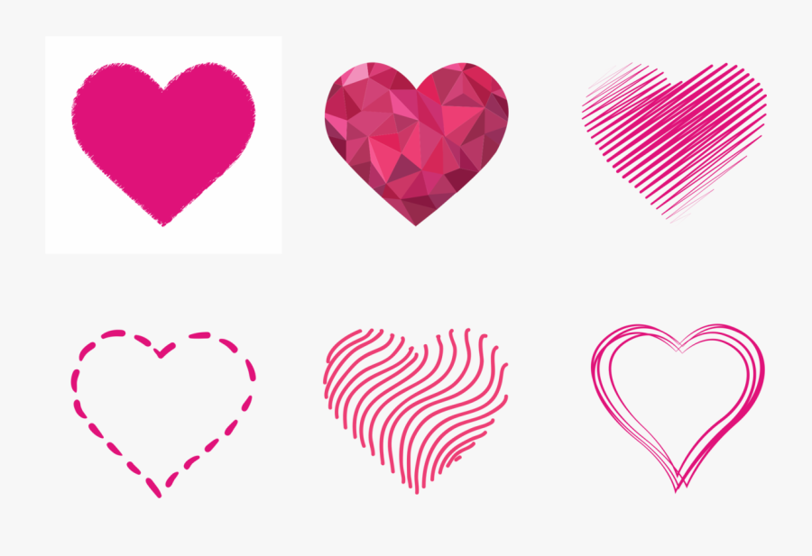 Prism Heart, Transparent Clipart