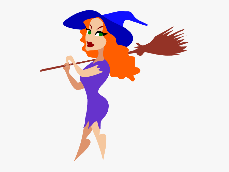 Witch Sexy Clip Art, Transparent Clipart