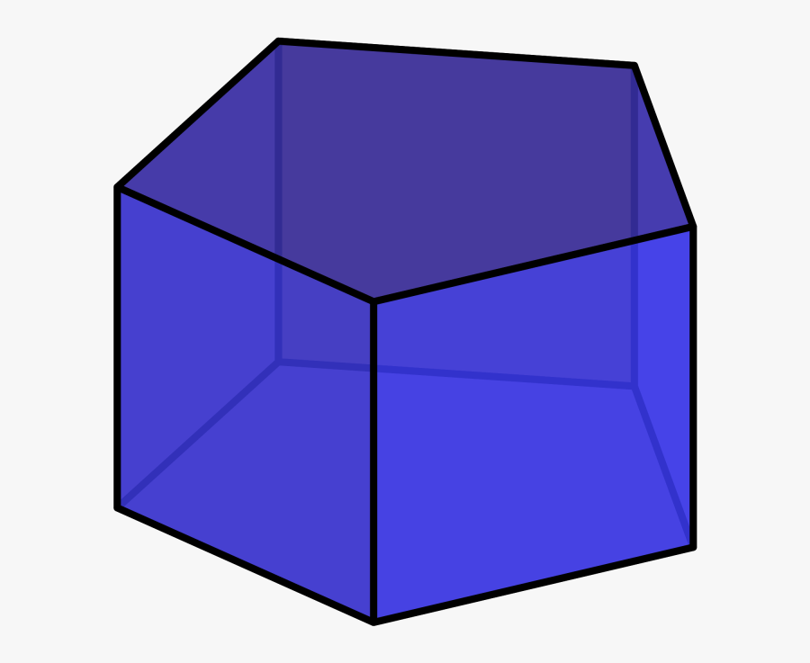 Prism Clipart - Pentagonal Prism Png, Transparent Clipart
