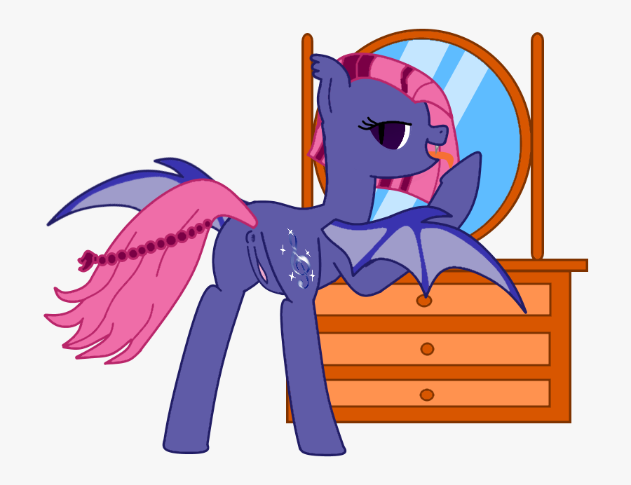 Prism Note, Bat Pony, Drawer, Dresser, Explicit, Female, - Cartoon, Transparent Clipart