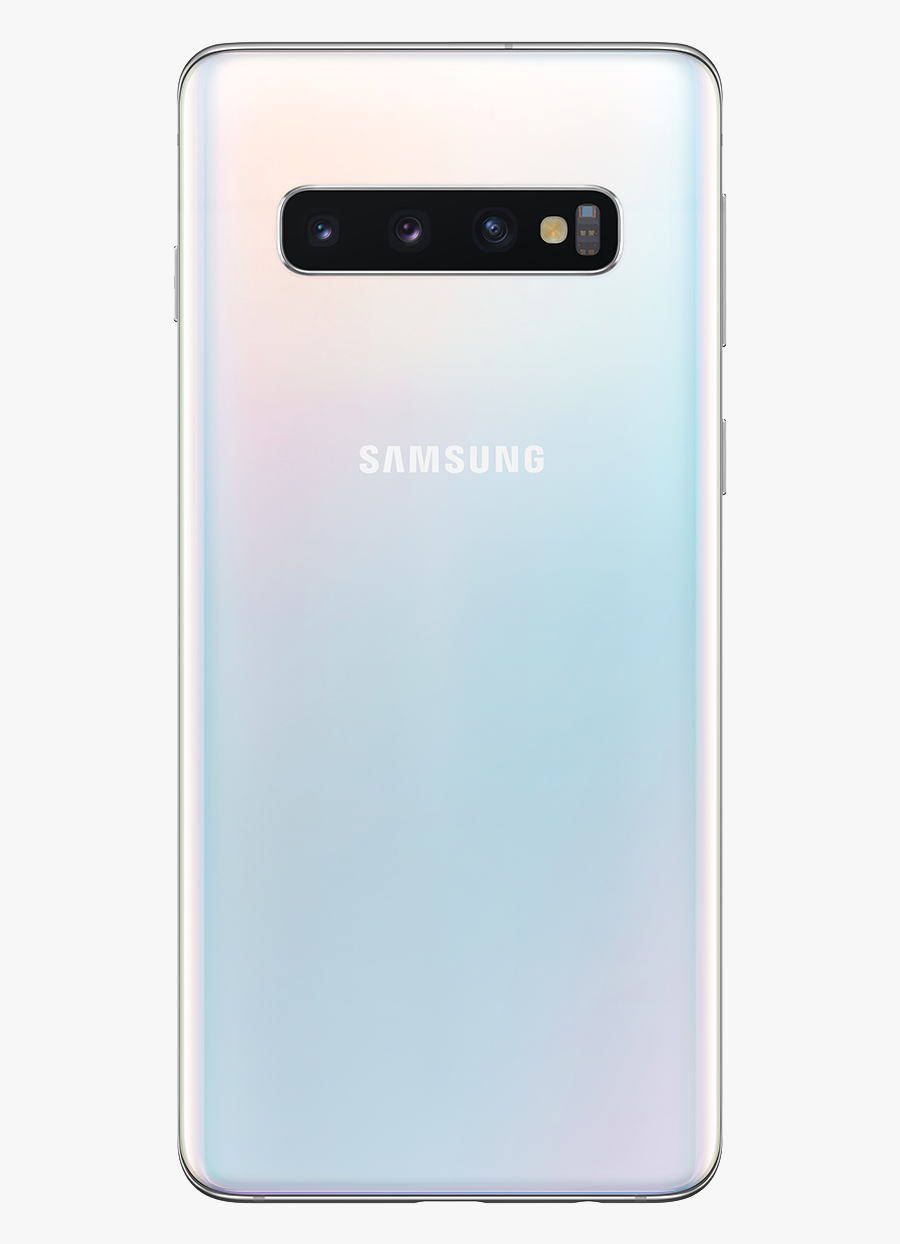 Samsung Galaxy S10 Prism White Back Png Image - Samsung S10, Transparent Clipart