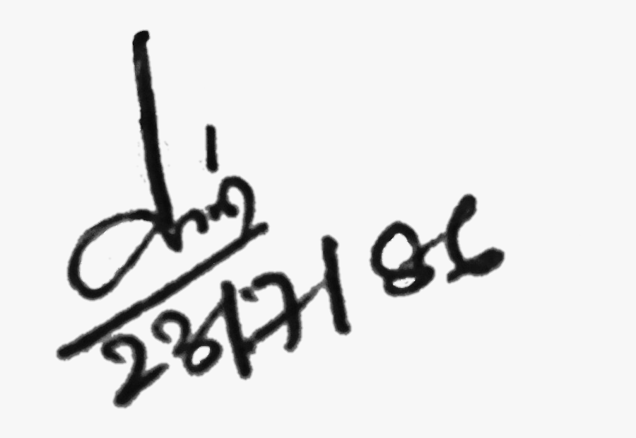 Bindeshwari Dubey"s English Signature - Calligraphy, Transparent Clipart