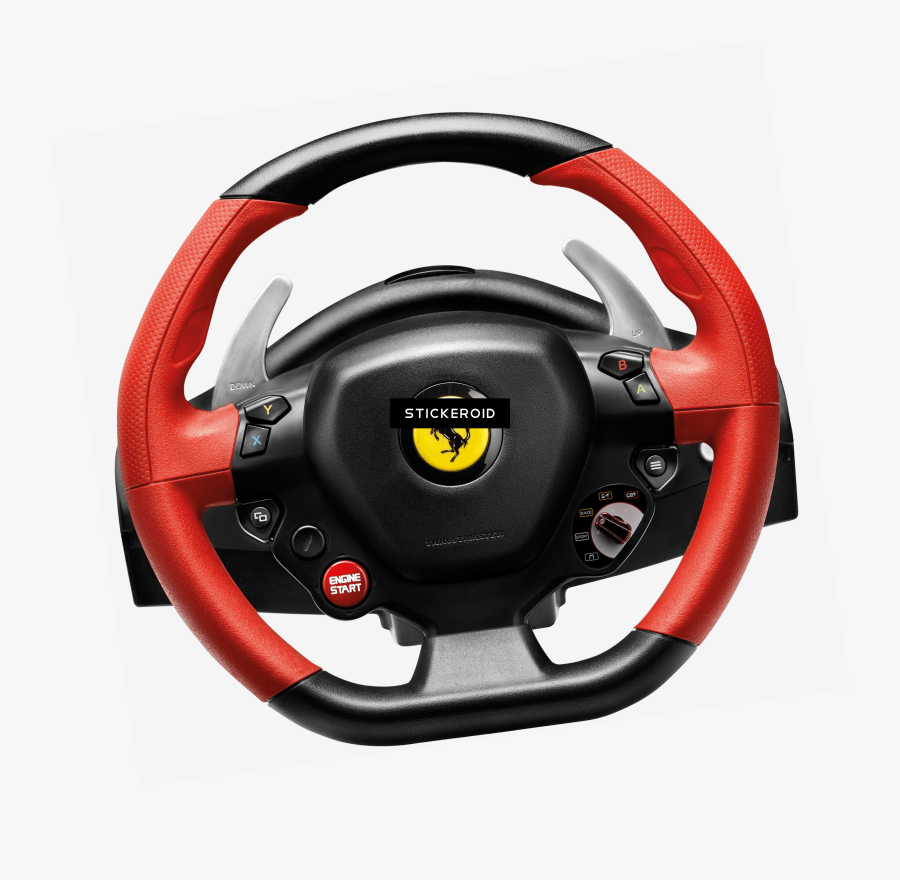 Ferrari Steering Wheel Xbox, Transparent Clipart