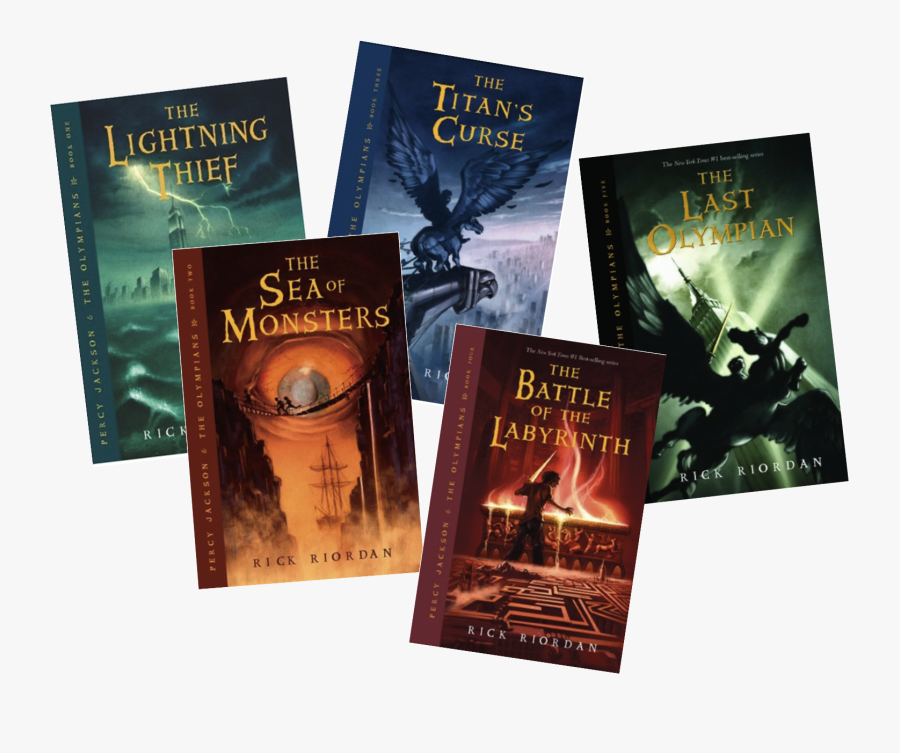 Percy Jackson Books Transparent, Transparent Clipart